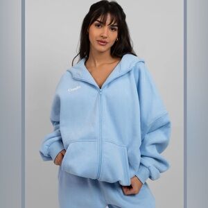 COMFRT Cloud Lounge Set (Hoodie + Pants) - Allure Blue